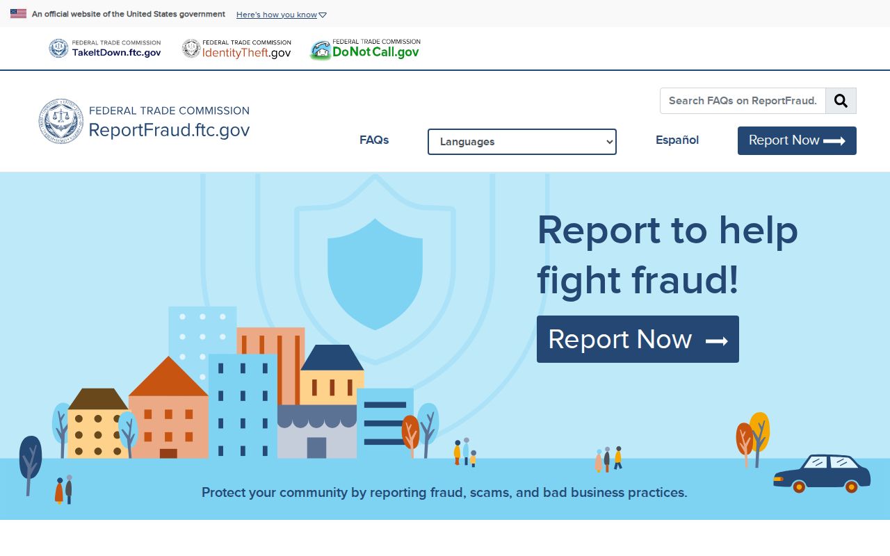 Palmetto Bay neighbors federal fraud reporting page