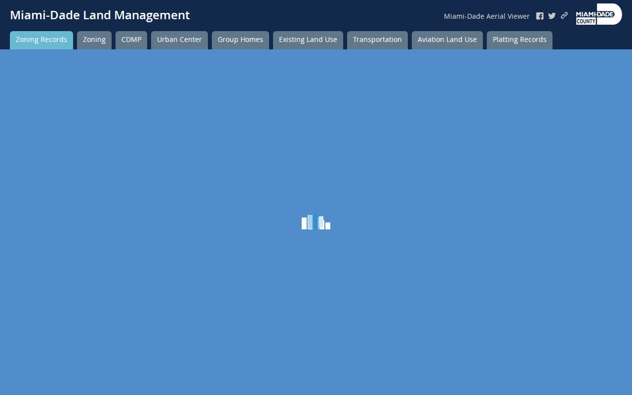 Miami-Dade Land Management GIS used for Palmetto Bay parcels